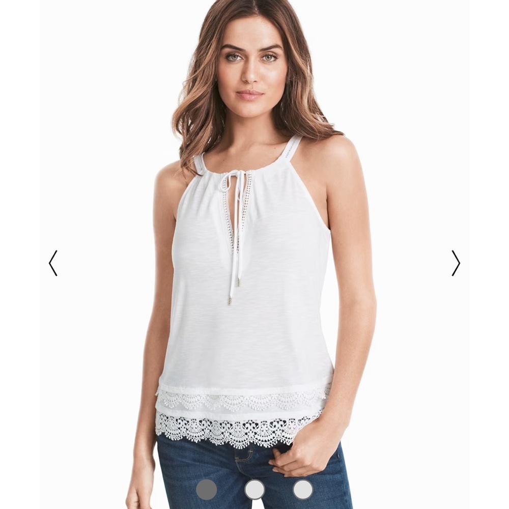 WHBM White Baja Tank